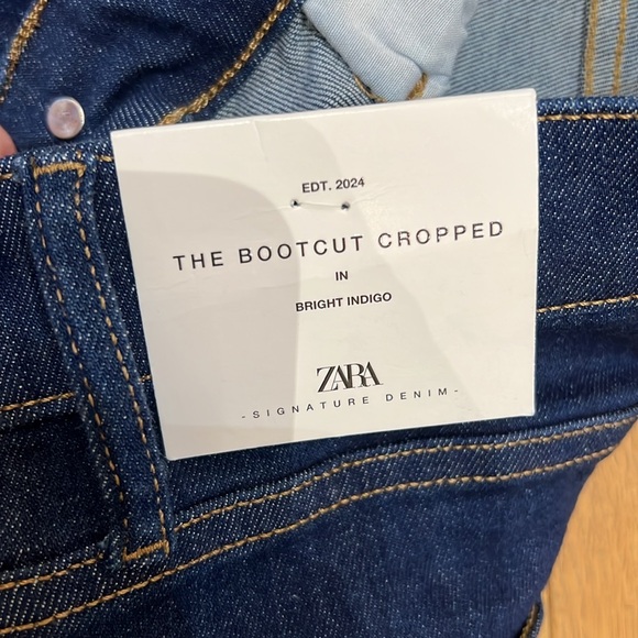 ZARA cropped high rise jeans bundle - Picture 4 of 6